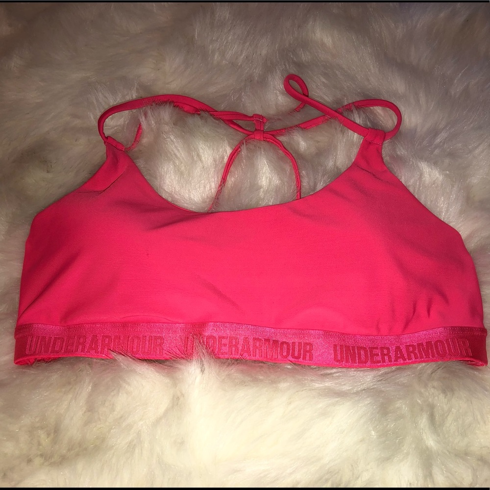 HeatGear Cross Back Sports Bra